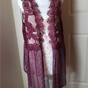 3pc lace cami top